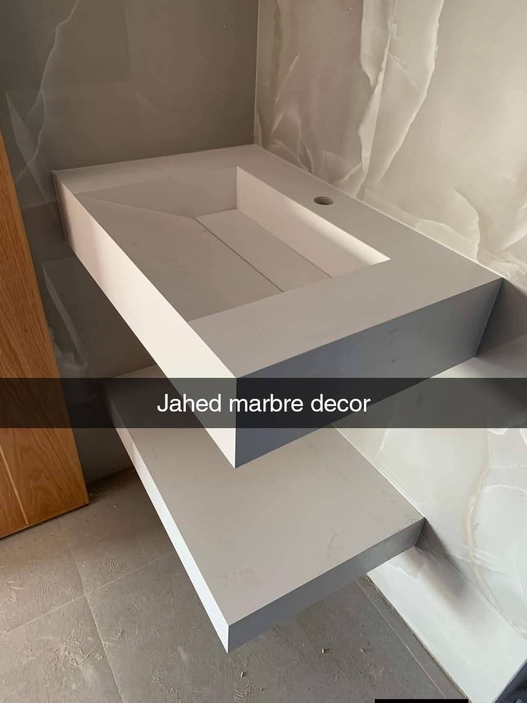 Vasque blanc